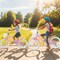Adjustable Kids Bike with Basket Training Wheels for Boys and Girls